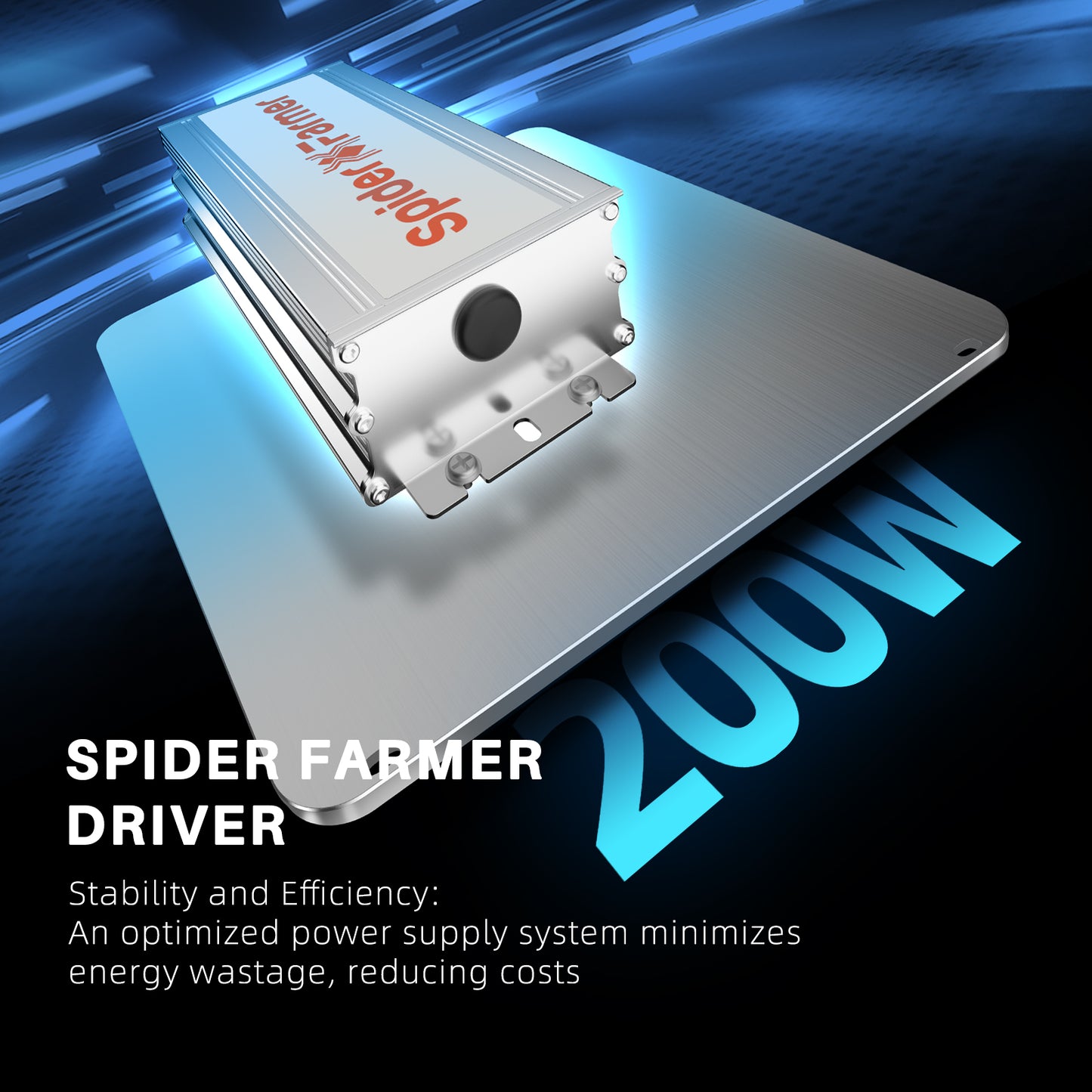 Spider Farmer SF-2000 CP 120x60x180 cm Komplettset mit Controller | 200W LED Grow Kit Vollspektrum + Smart Control