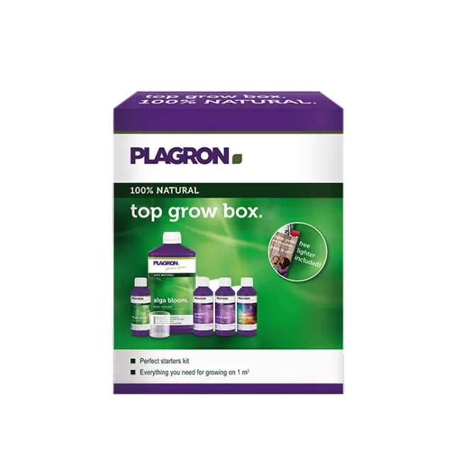 Plagron Top Grow Box Bio – Komplettes Bio-Düngerset für maximalen Ertrag