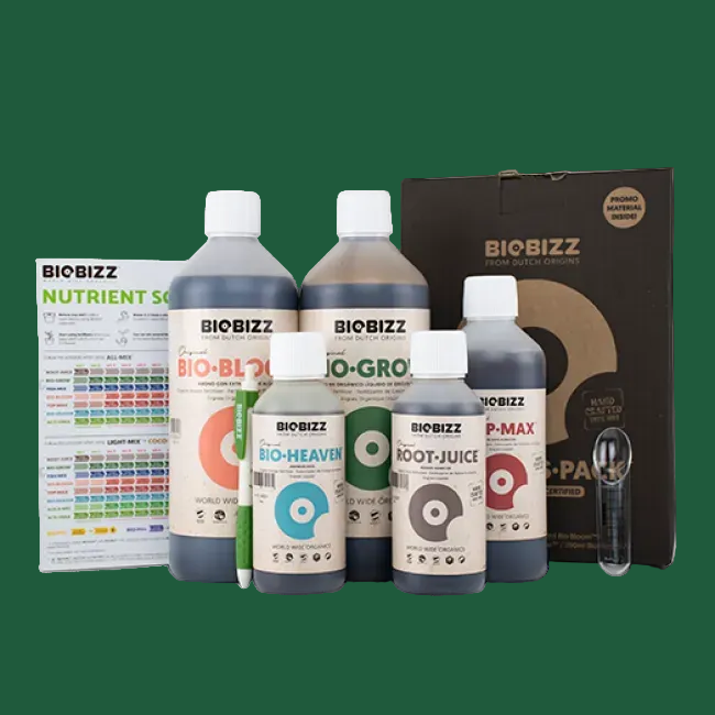BioBizz Starter Pack – Komplettes organisches Düngerset für Wachstum & Blüte