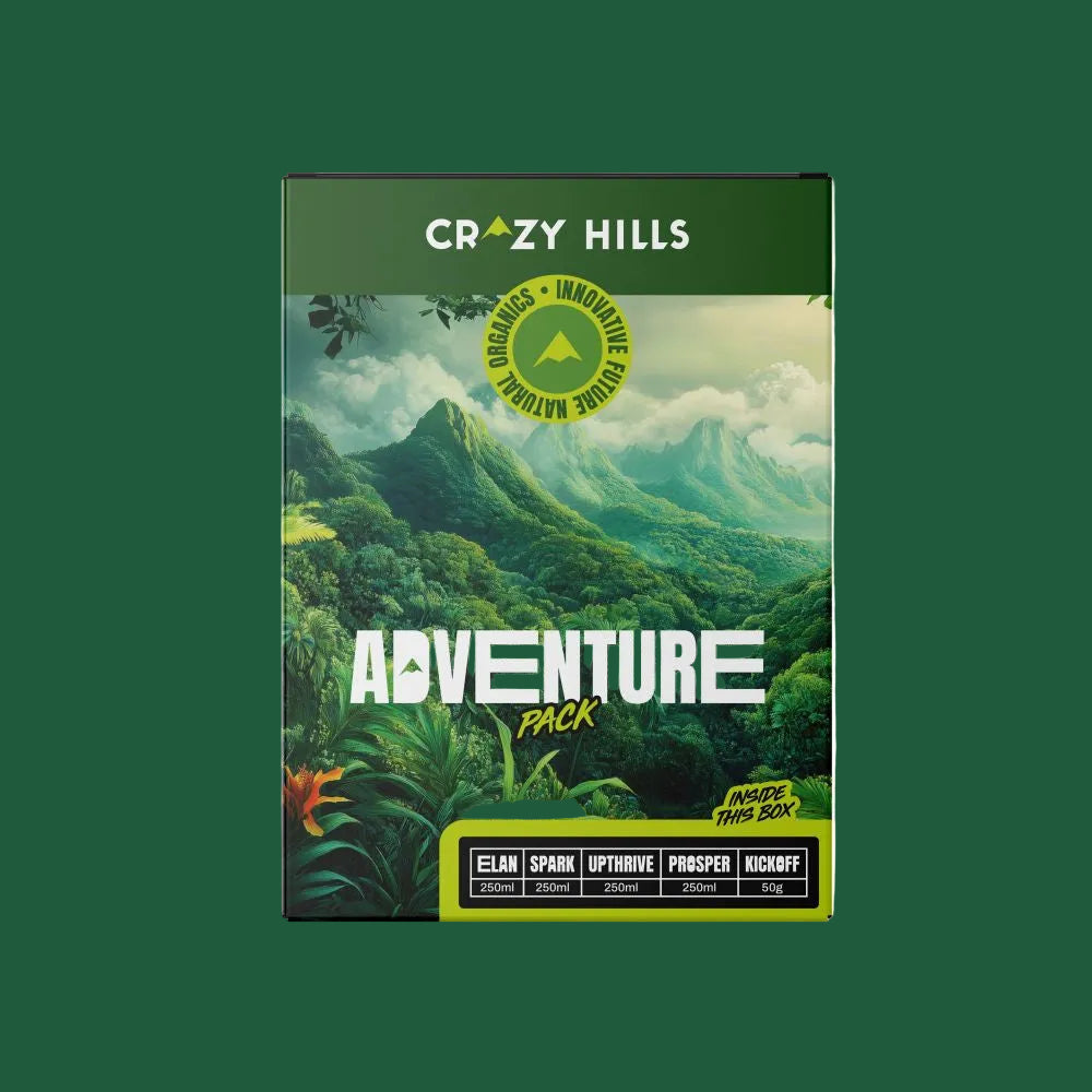 Crazy Hills Adventure Pack – Bio Düngerset für Wachstum & Blüte