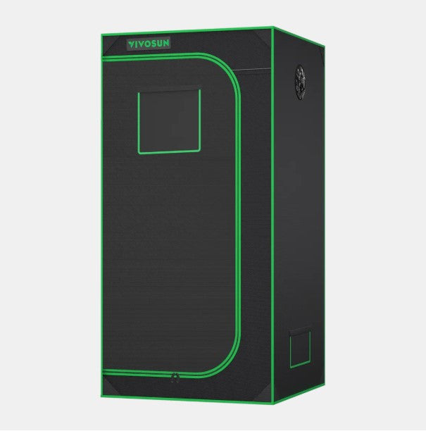 VIVOSUN Grow Tent 80 × 80 × 160 cm – 600D Mylar Indoor Growbox