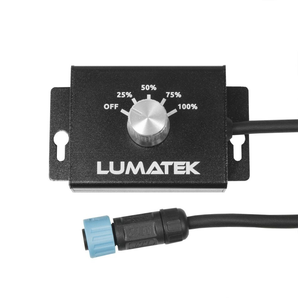 Lumatek Dimmer für LED – Leistungsregelung in 25-%-Schritten