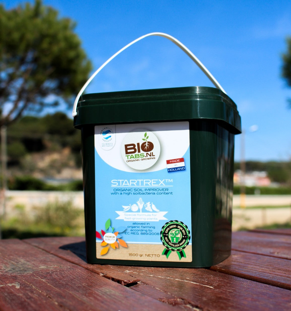 BioTabs Startrex 1,5 kg – Organischer Bodenaktivator mit Bodenbakterien