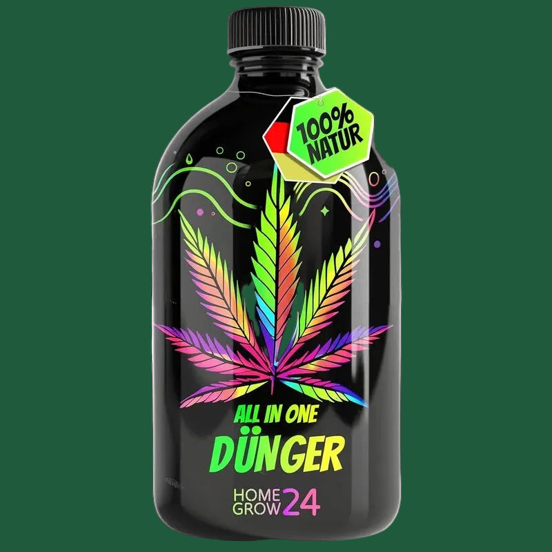 Homegrow24 All-in-One Dünger 500 ml – Einfaches Komplettsystem für alle Grow-Phasen