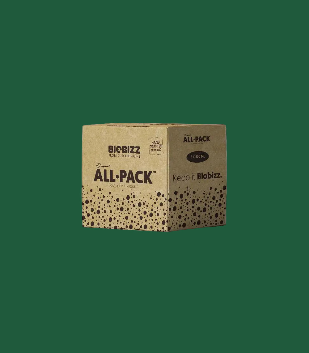 BioBizz All·Pack Outdoor 250 ml – Komplettes organisches Düngesystem für den Outdoor-Grow
