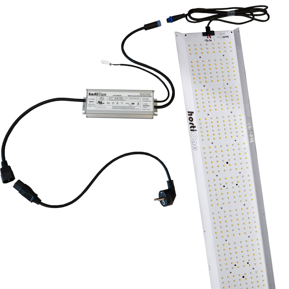 HortiONE LED 600 Quantum Board 220W – 2,9 µmol/J Full Spectrum