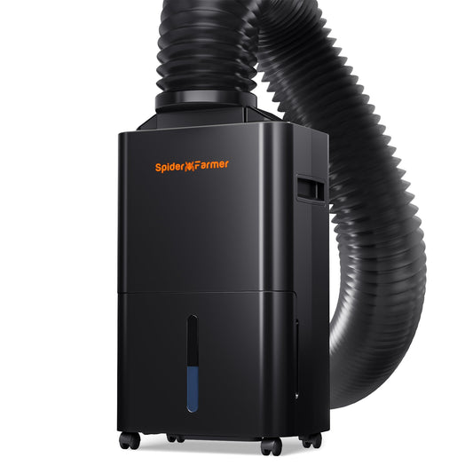 Spider Farmer Luftentfeuchter 90W | Dehumidifier für Growbox mit automatischer Feuchtigkeitskontrolle