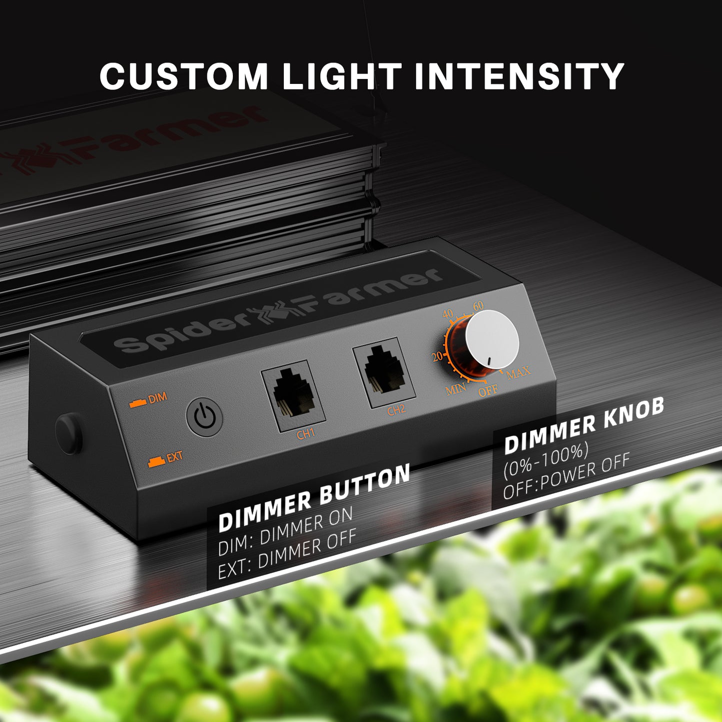 Spider Farmer SF-2000 CP 120x60x180 cm Komplettset mit Controller | 200W LED Grow Kit Vollspektrum + Smart Control