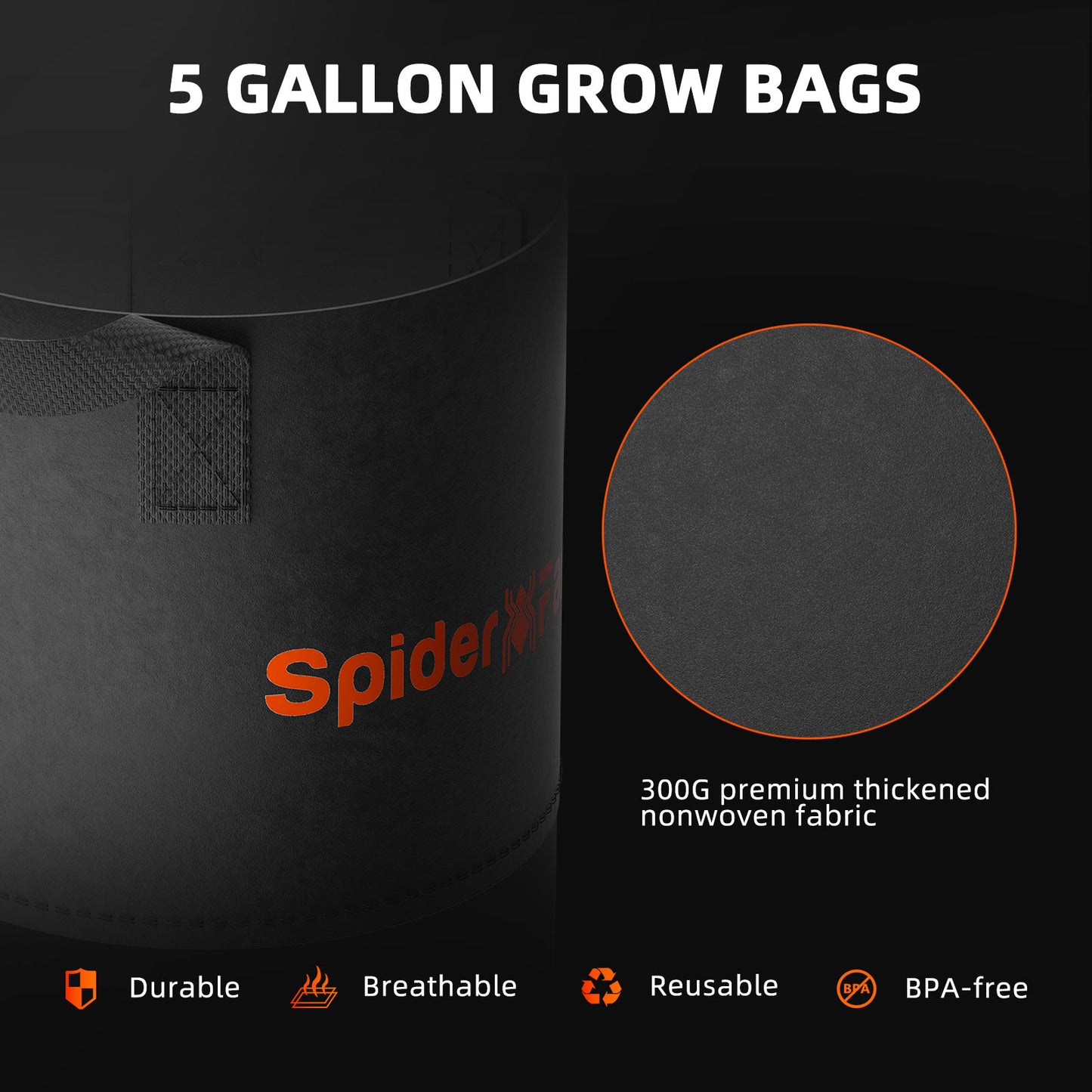 Spider Farmer G3000 Komplettset Growbox 90x90x180 cm | 300W LED Bar Style Vollspektrum Grow Kit