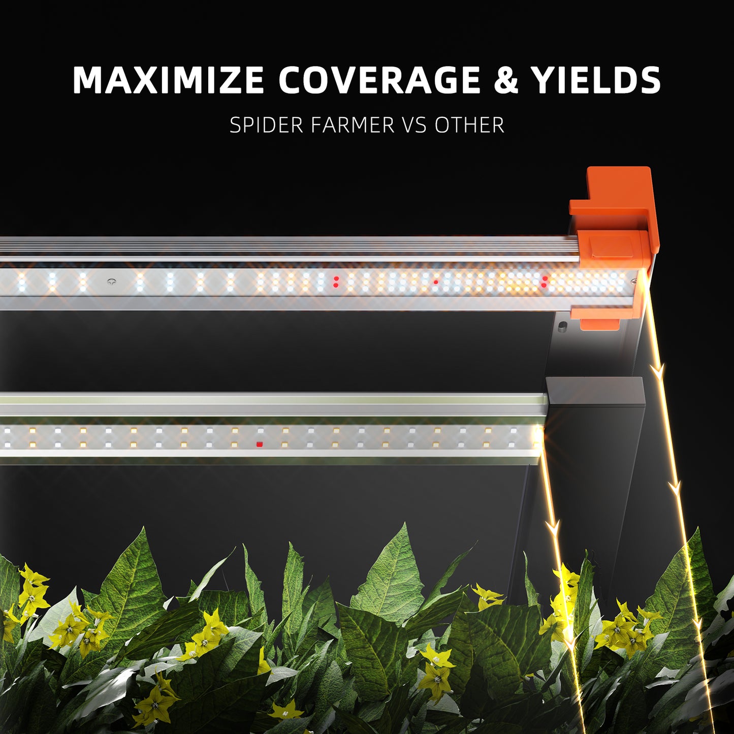 Spider Farmer G3000 Komplettset Growbox 90x90x180 cm | 300W LED Bar Style Vollspektrum Grow Kit