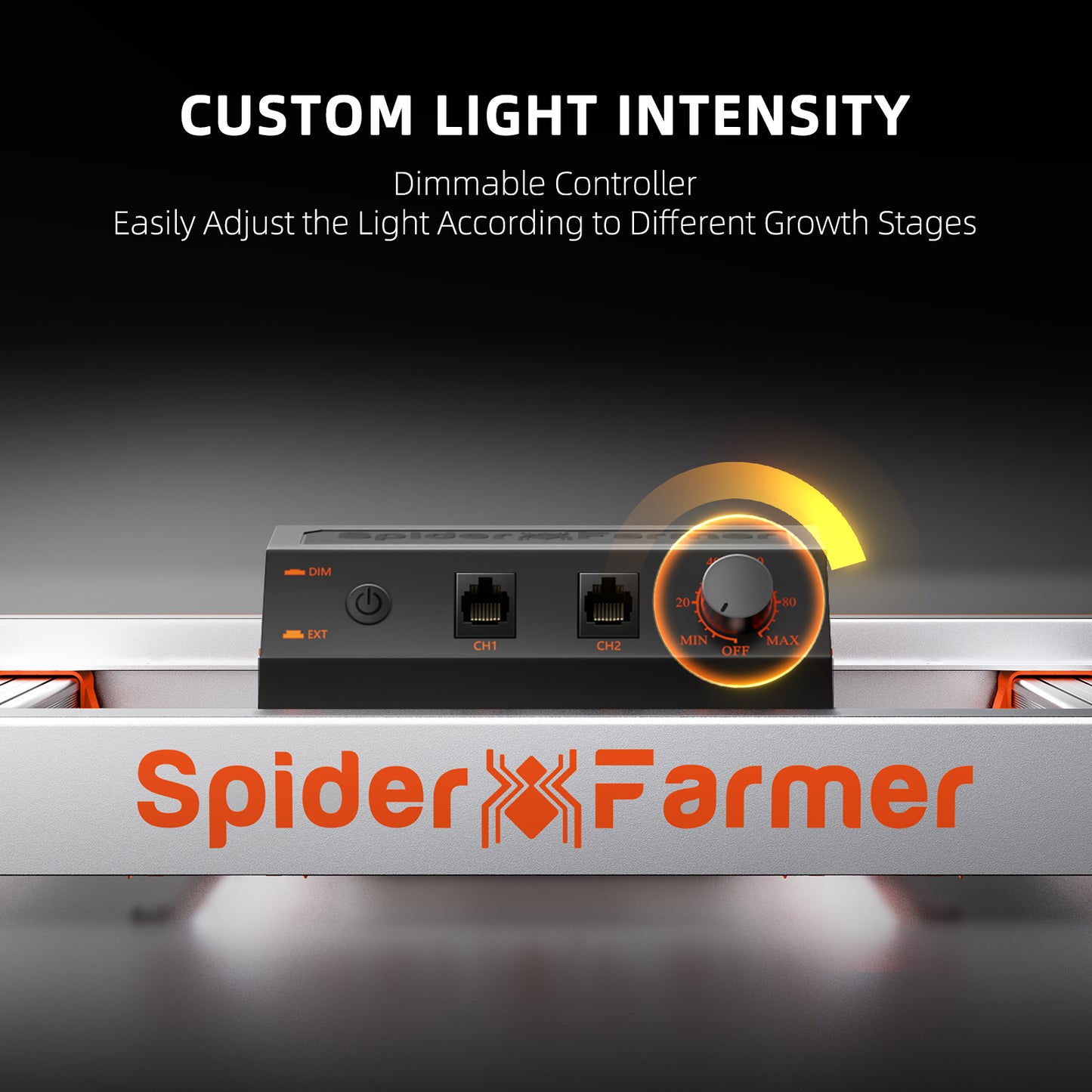 Spider Farmer G3000 Komplettset Growbox 90x90x180 cm | 300W LED Bar Style Vollspektrum Grow Kit