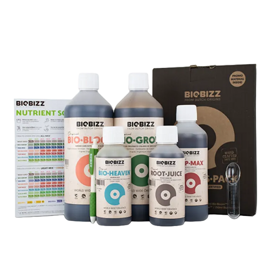BioBizz Starter Pack – Komplettes organisches Düngerset für Wachstum & Blüte