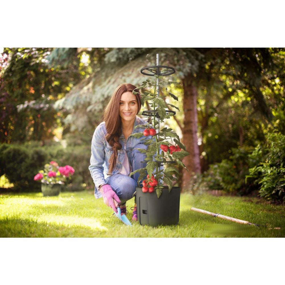 PLASTKON Tomato Pot 29 cm – Tomatentopf Anthrazit