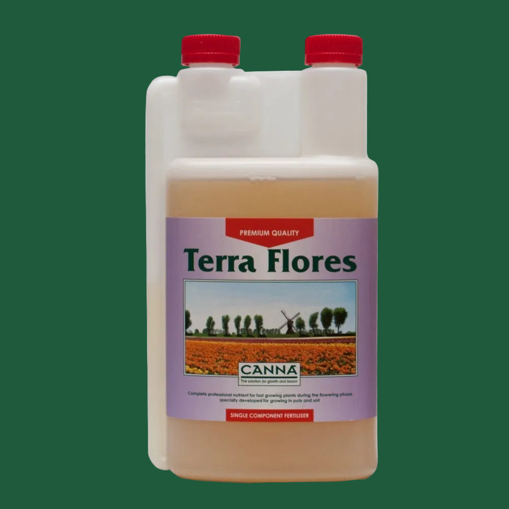 CANNA Terra Flores 1 L – Blütedünger für Erde und Topfpflanzen