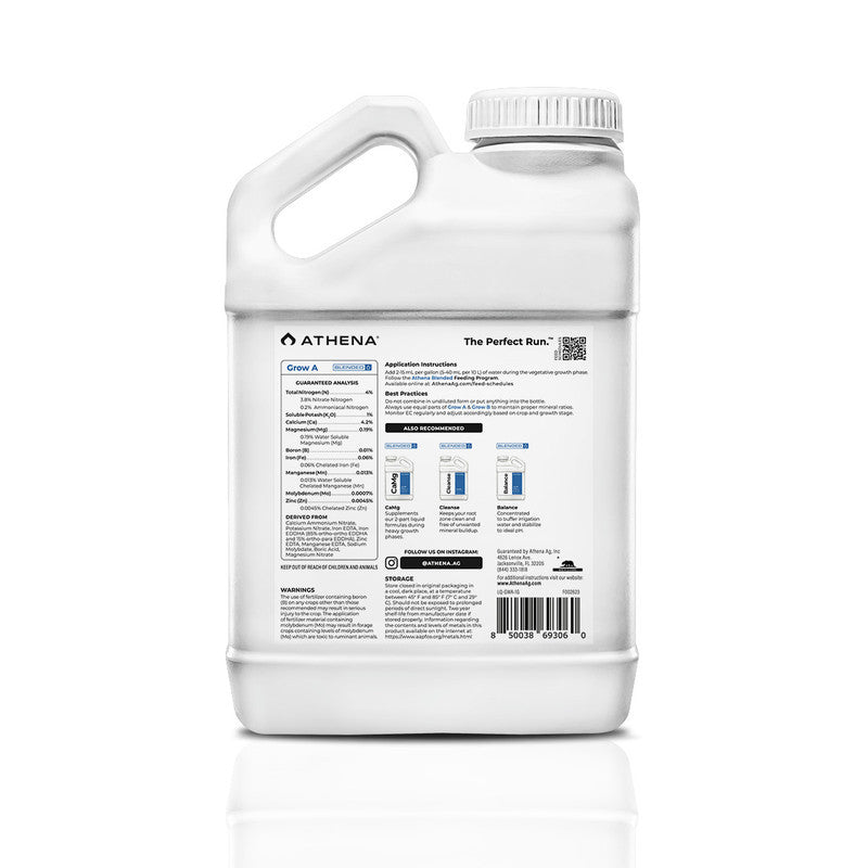 Athena Blended Line Grow A+B – Zweikomponenten-Dünger für Wachstum