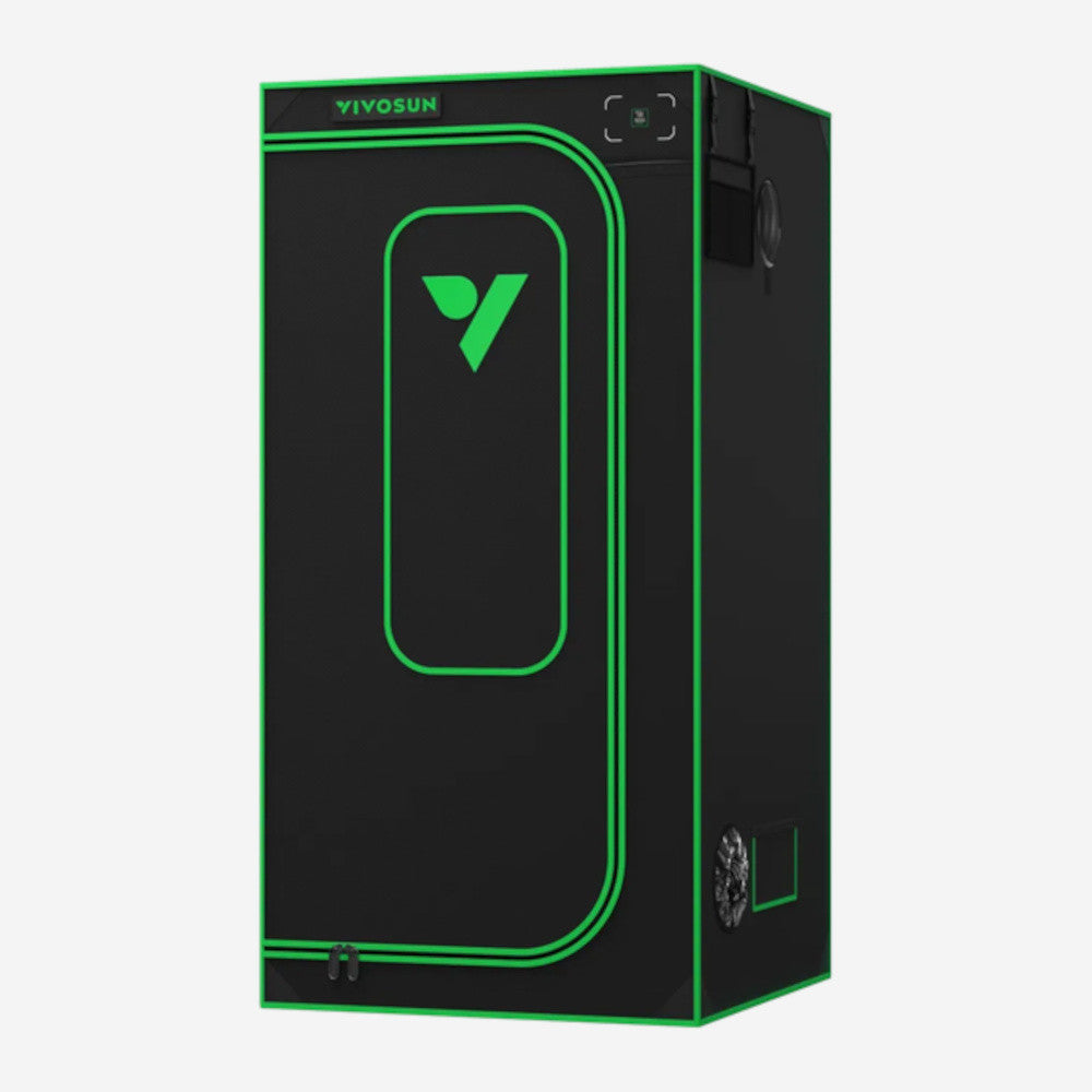 VIVOSUN Grow Tent PRO 90 × 90 × 180 cm – 2000D Mylar Growbox