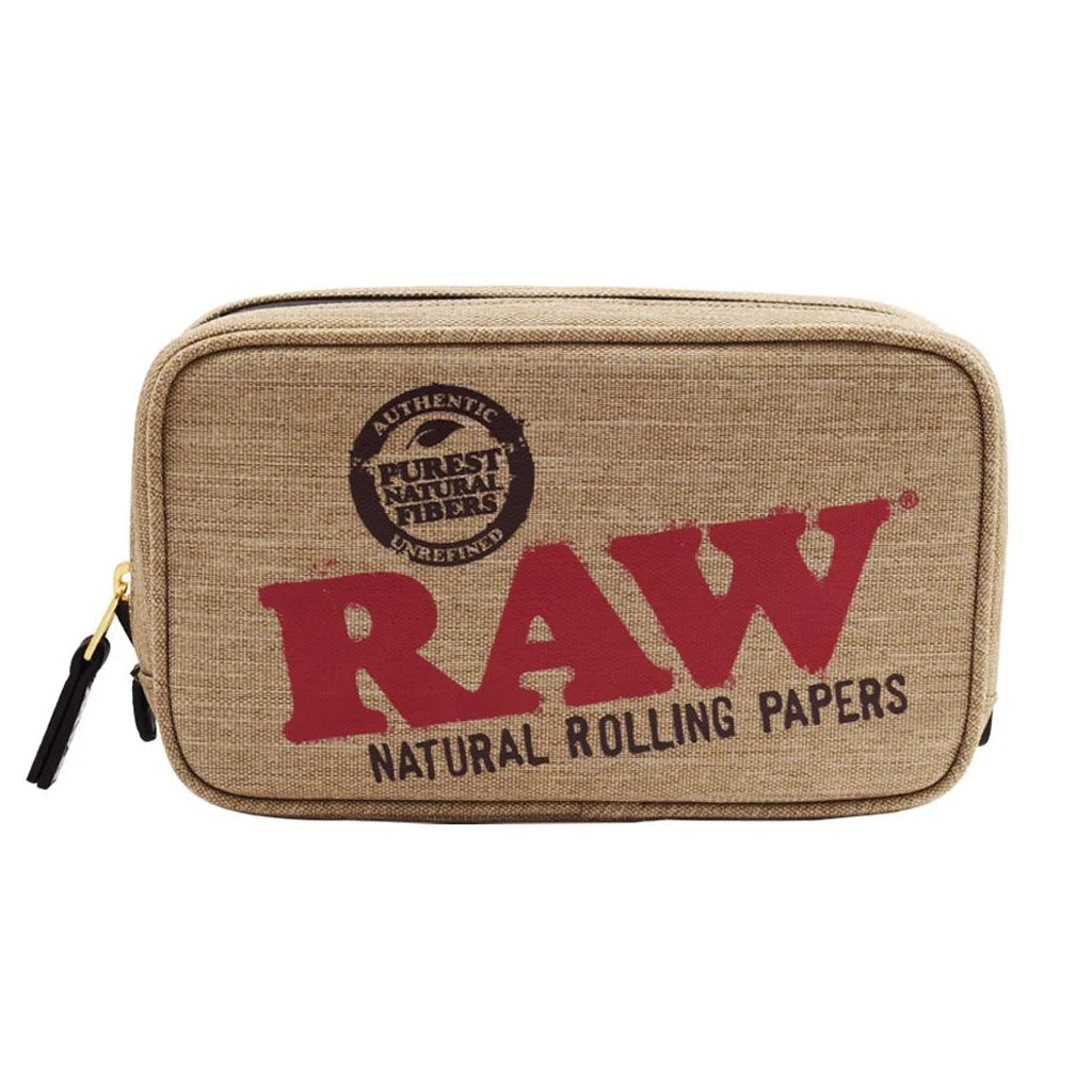 RAW Smokers Pouch Large – Geruchsdichte Aufbewahrungstasche 27,5 × 16 × 7 cm