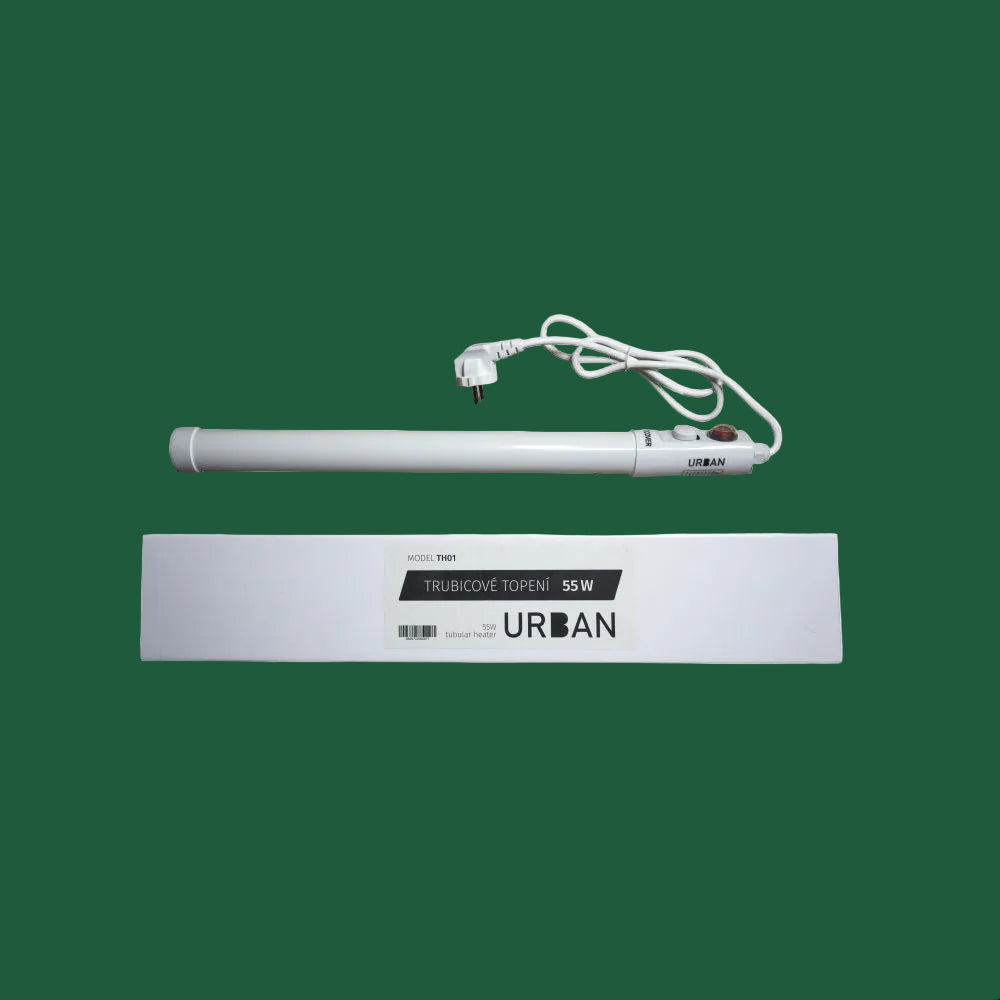 Urban Heater Rohrheizung 55W mit Thermostat – Heizung für Growbox & Gewächshaus