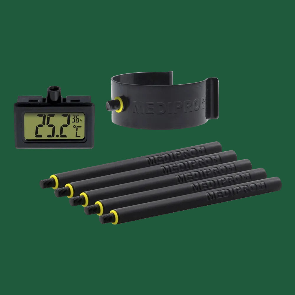 Garden HighPro MediPro Thermo Hygrometer – Temperatur- & Feuchtigkeitsmesser