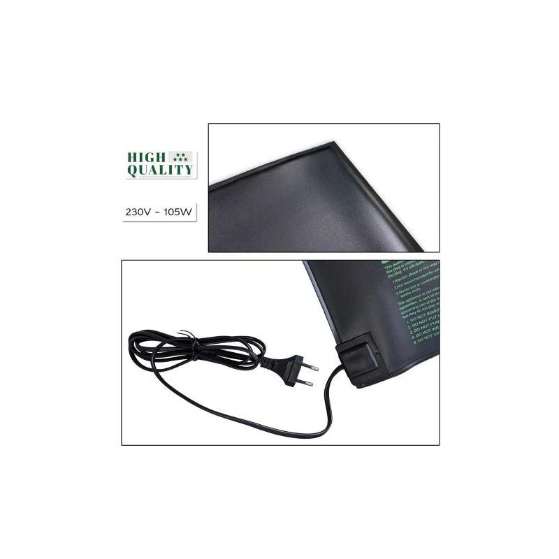 Airontek Heat Mat Large 120 × 50 cm – 105 W Heizmatte für Pflanzen