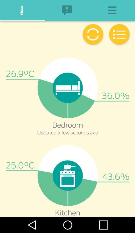 Ibebot Air Comfort Bluetooth Hygrometer & Thermometer mit App