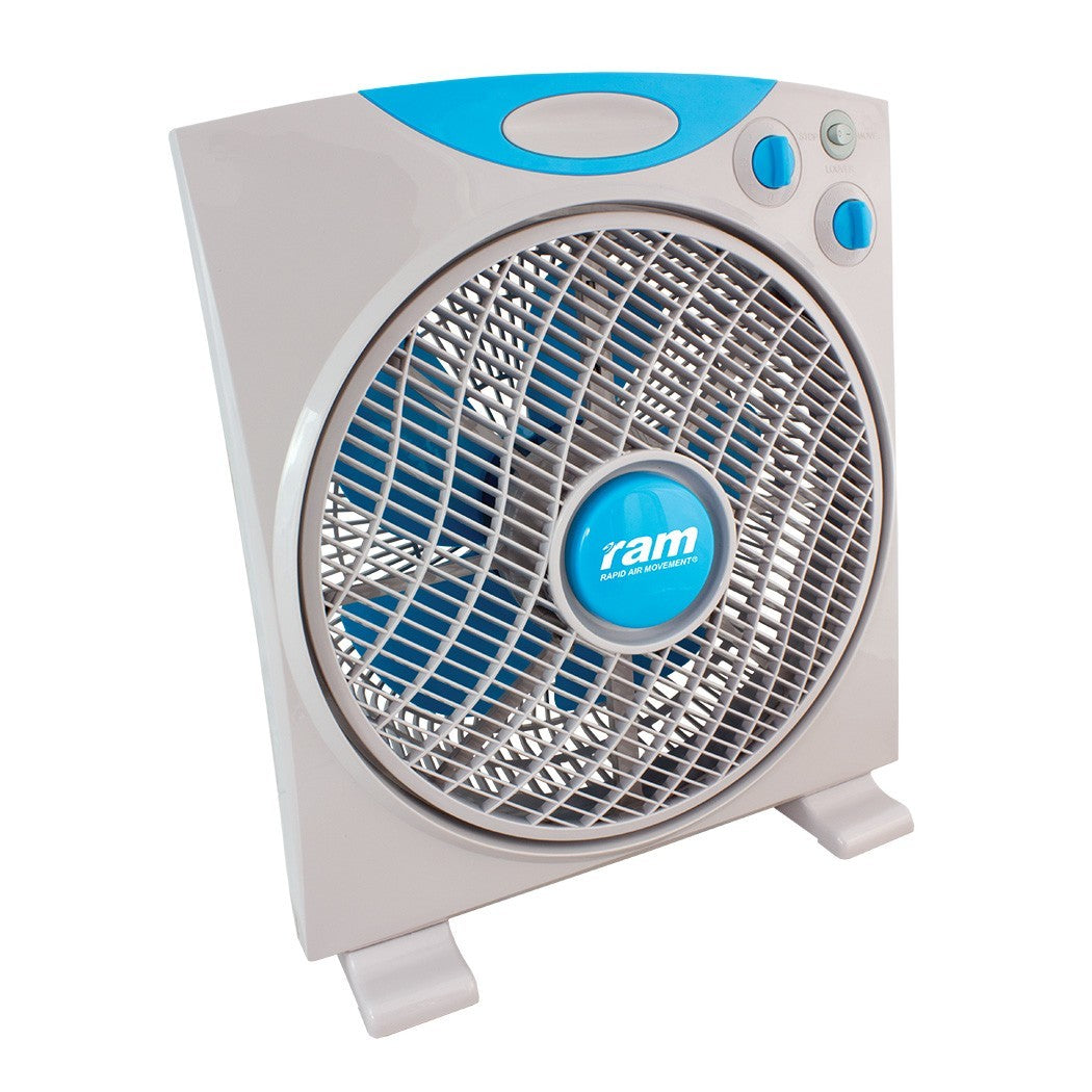RAM ECO Fan 30 cm 40W – Leiser Umluftventilator mit Timer