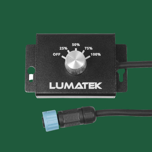 Lumatek Dimmer für LED – Leistungsregelung in 25-%-Schritten