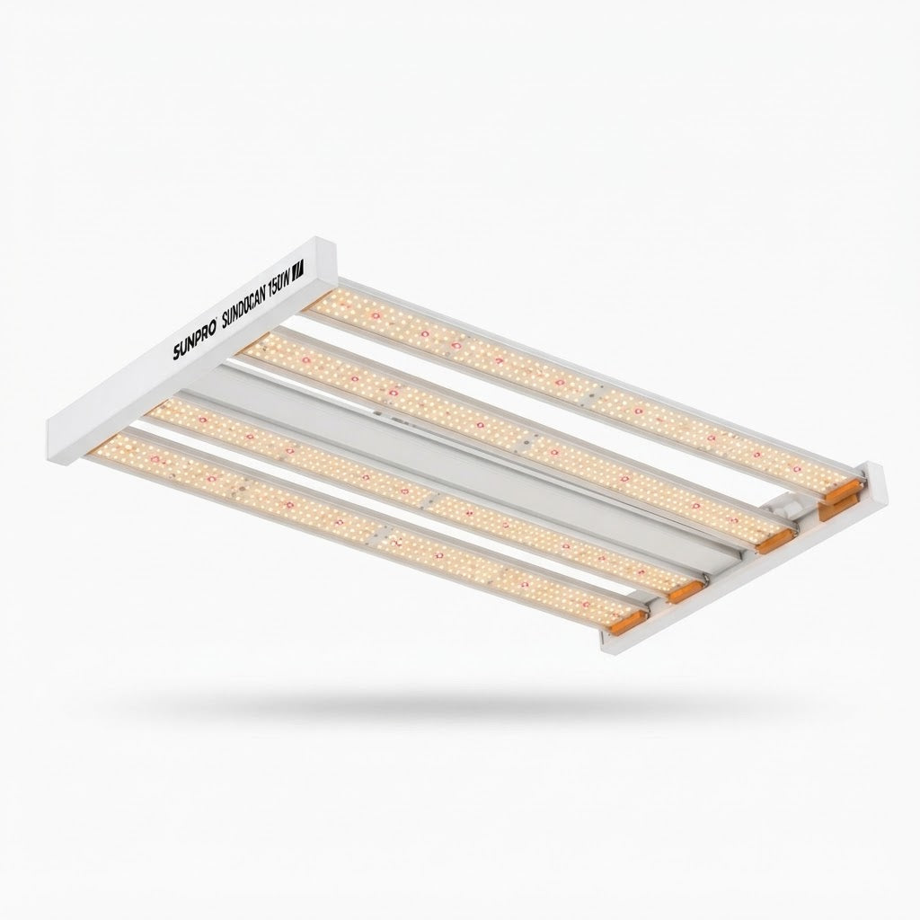 SunPro SUNDOCAN 150W – LED Growlampe Vollspektrum 2,9 µmol/J