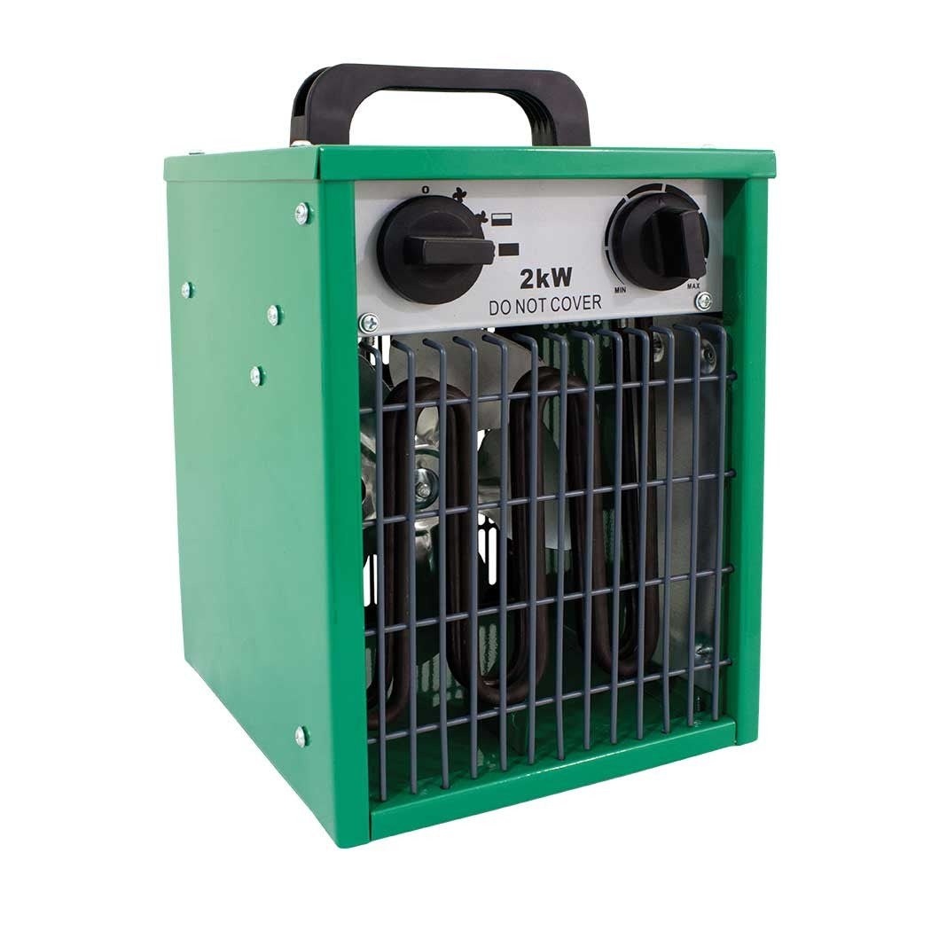 LightHouse Greenhouse Heater 2 kW – Heizlüfter mit Thermostat für Growräume