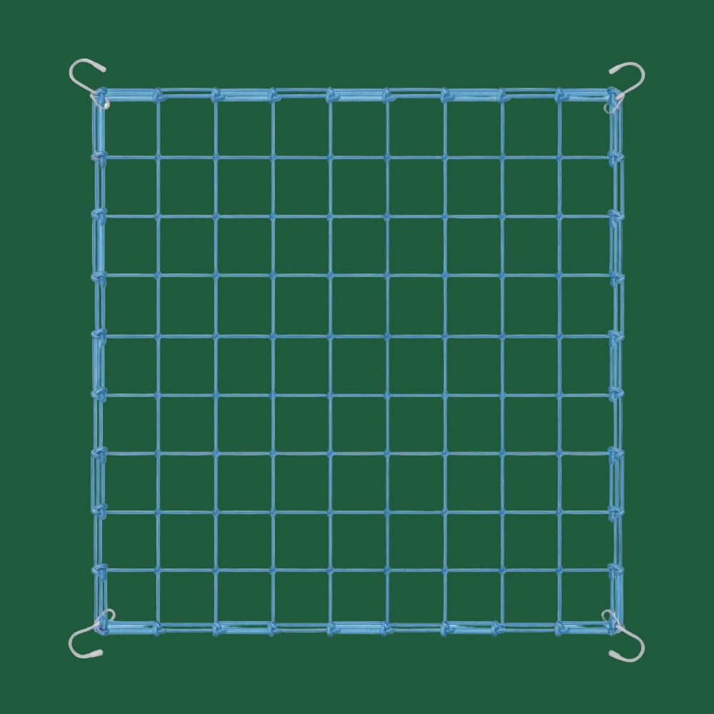 Urban Pflanzennetz 120 × 120 cm – Elastisches Grow-Netz