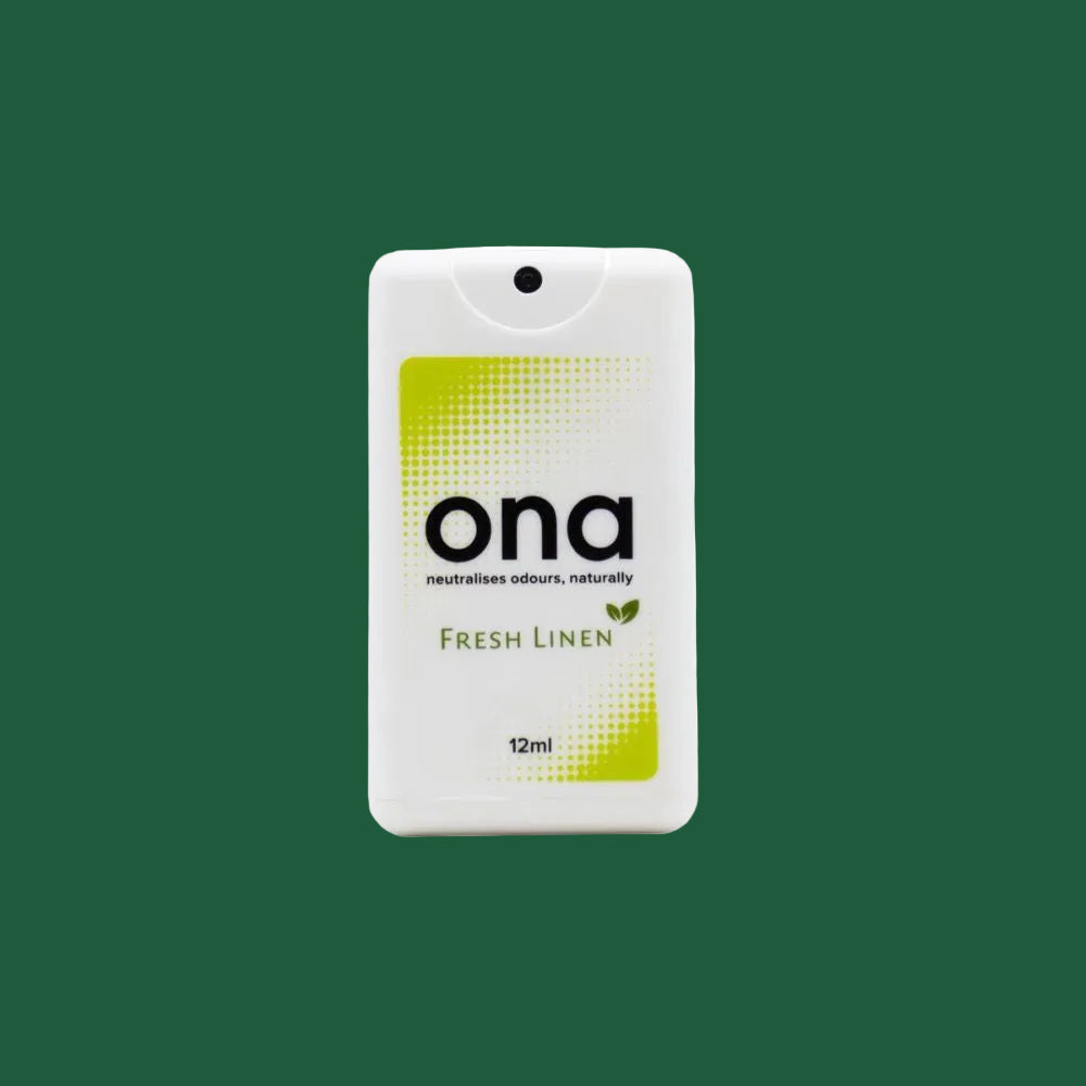 ONA Spray Card Fresh Linen 12 ml – Kompakter Geruchsneutralisierer