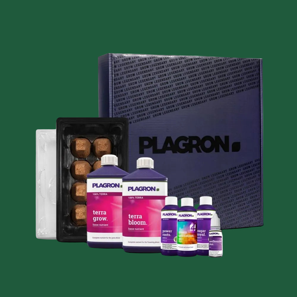 Plagron Starter Pack 100% Terra – Komplettset für Wachstum & Blüte