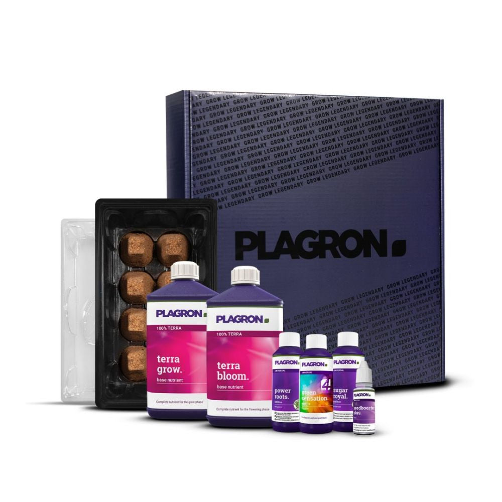 Plagron Starter Pack 100% Terra – Komplettset für Wachstum & Blüte