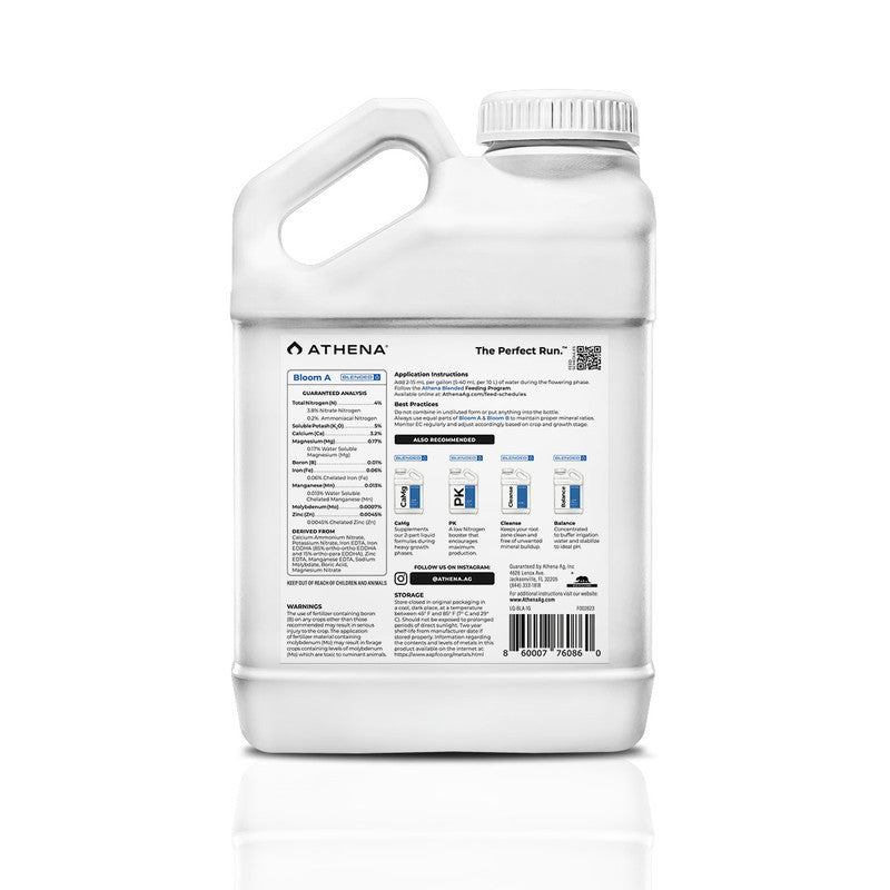 Athena Blended Line Bloom A+B – Zweikomponenten-Dünger für die Blüte