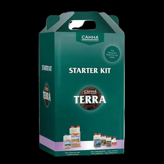 CANNA Terra Starter Kit – Komplettes Düngesystem für Grow auf Erde (Soil)