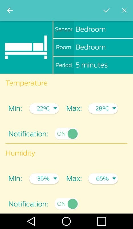 Ibebot Air Comfort Bluetooth Hygrometer & Thermometer mit App