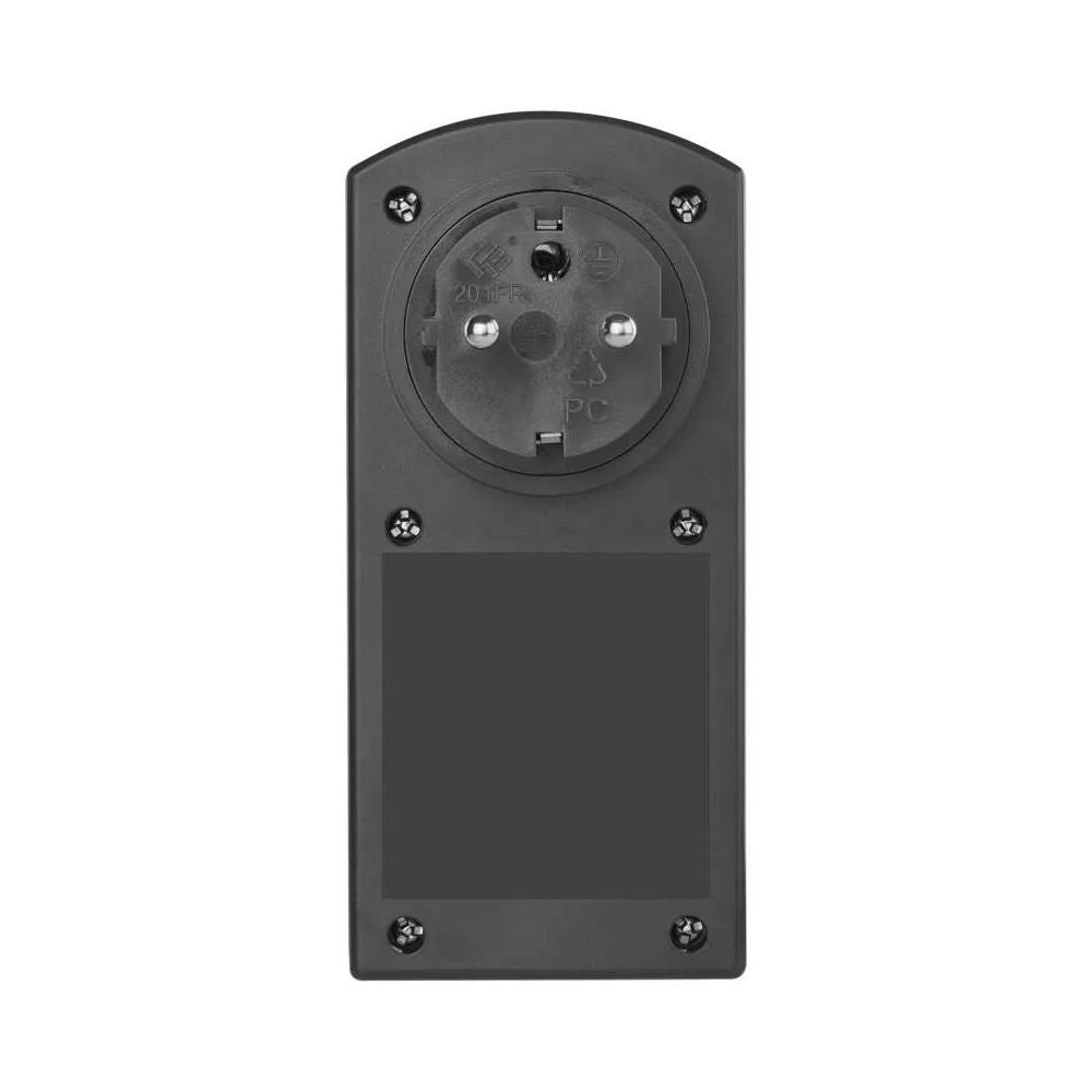 EMOS Zeitschaltuhr IP44 – Mechanische Timer-Steckdose für Outdoor & Growbox