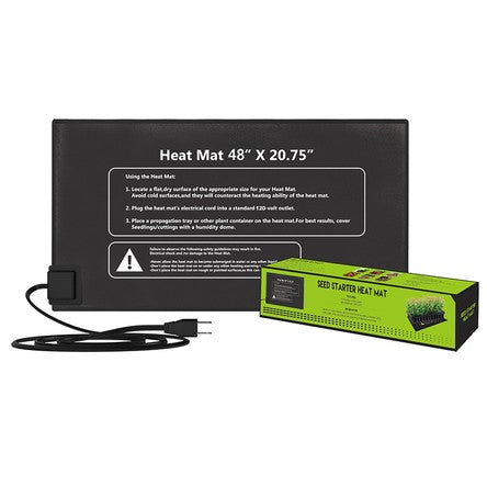 Growmarket Heat Mat Medium 50 × 52 cm – 45 W Heizmatte für Anzucht