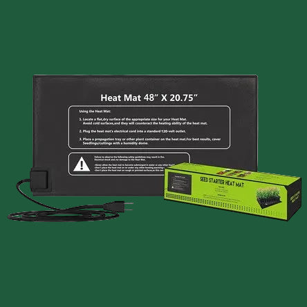 Growmarket Heat Mat Small 25 × 52 cm – 18 W Heizmatte für Anzucht