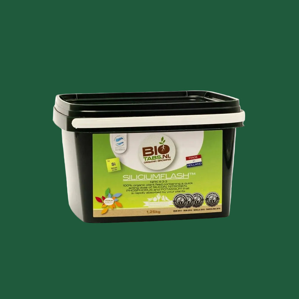 BioTabs Silicium Flash 1,25 kg – Organischer Silizium Booster für starke Pflanzen