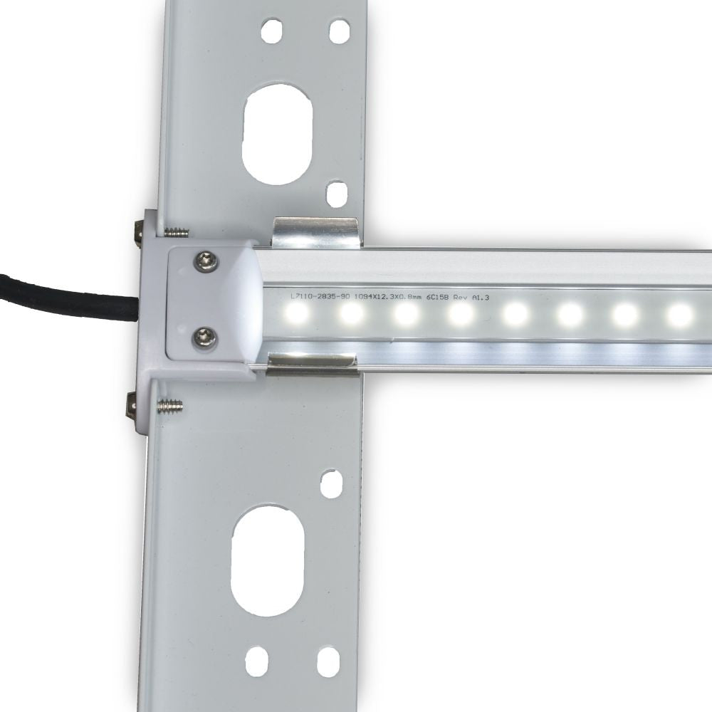 GENT LED Dimmer Rack Kit 200W – LED System für Stecklinge und Microgreens
