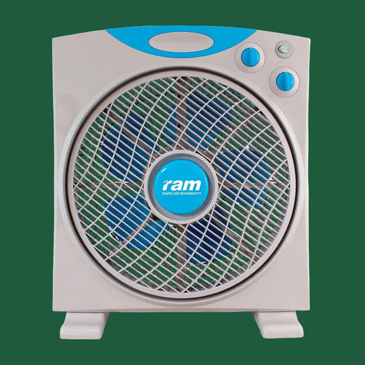 RAM ECO Fan 30 cm 40W – Leiser Umluftventilator mit Timer