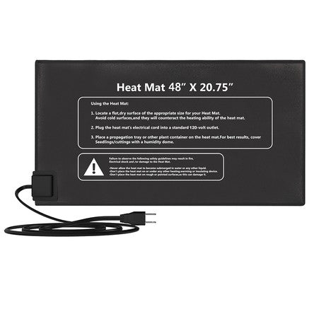 Growmarket Heat Mat Medium 50 × 52 cm – 45 W Heizmatte für Anzucht