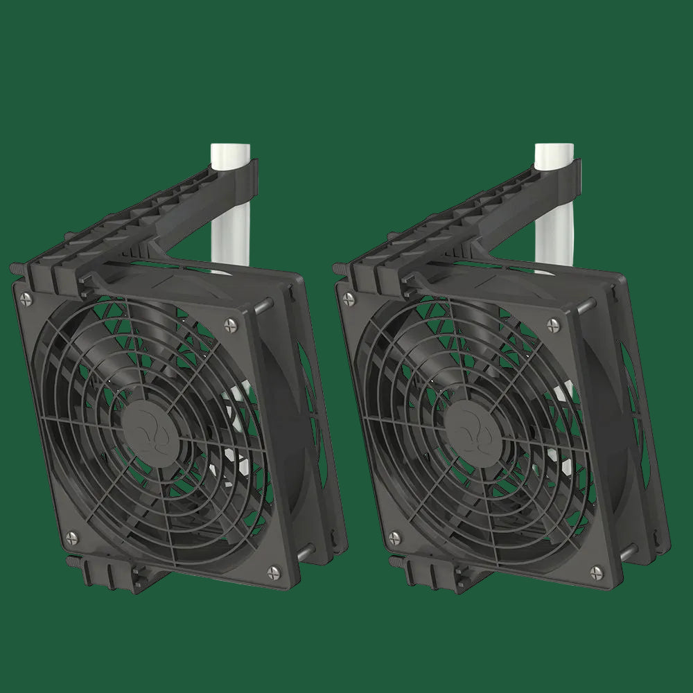 Secret Jardin Monkey Fan 2x120 mm 24V – Doppel Clip Ventilator für Growboxen