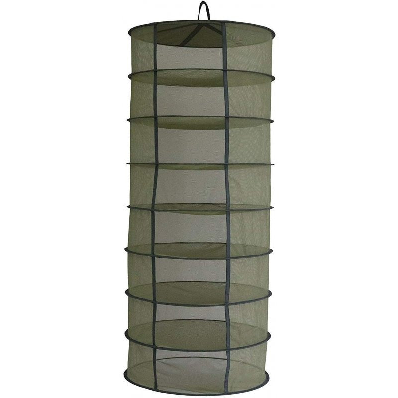 Dry Mesh Trockennetz 90 cm – 8 Etagen, 150 cm Höhe