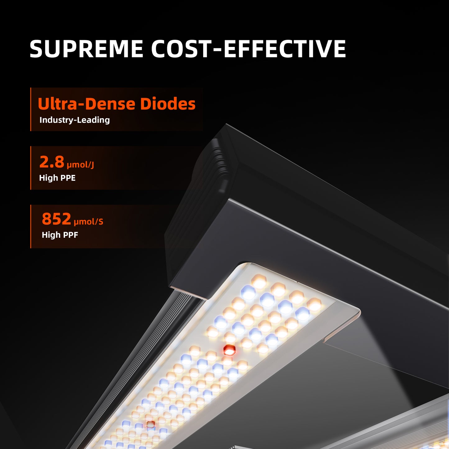 Spider Farmer SF-G3000 LED Grow Lampe 300W Vollspektrum Bridgelux