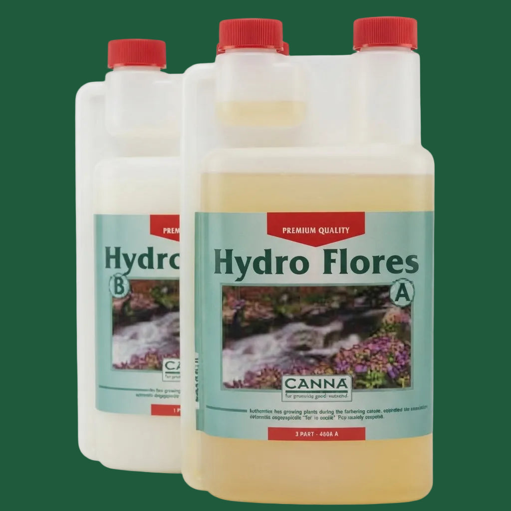 Canna Hydro Flores A+B HW 1 l – Blütedünger für hartes Wasser