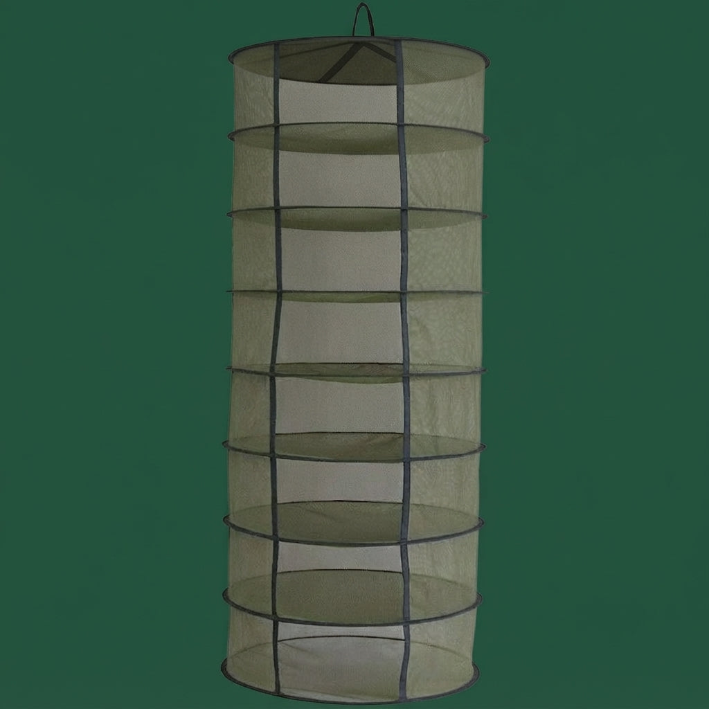 Dry Mesh Trockennetz 55 cm – 8 Etagen, 150 cm Höhe