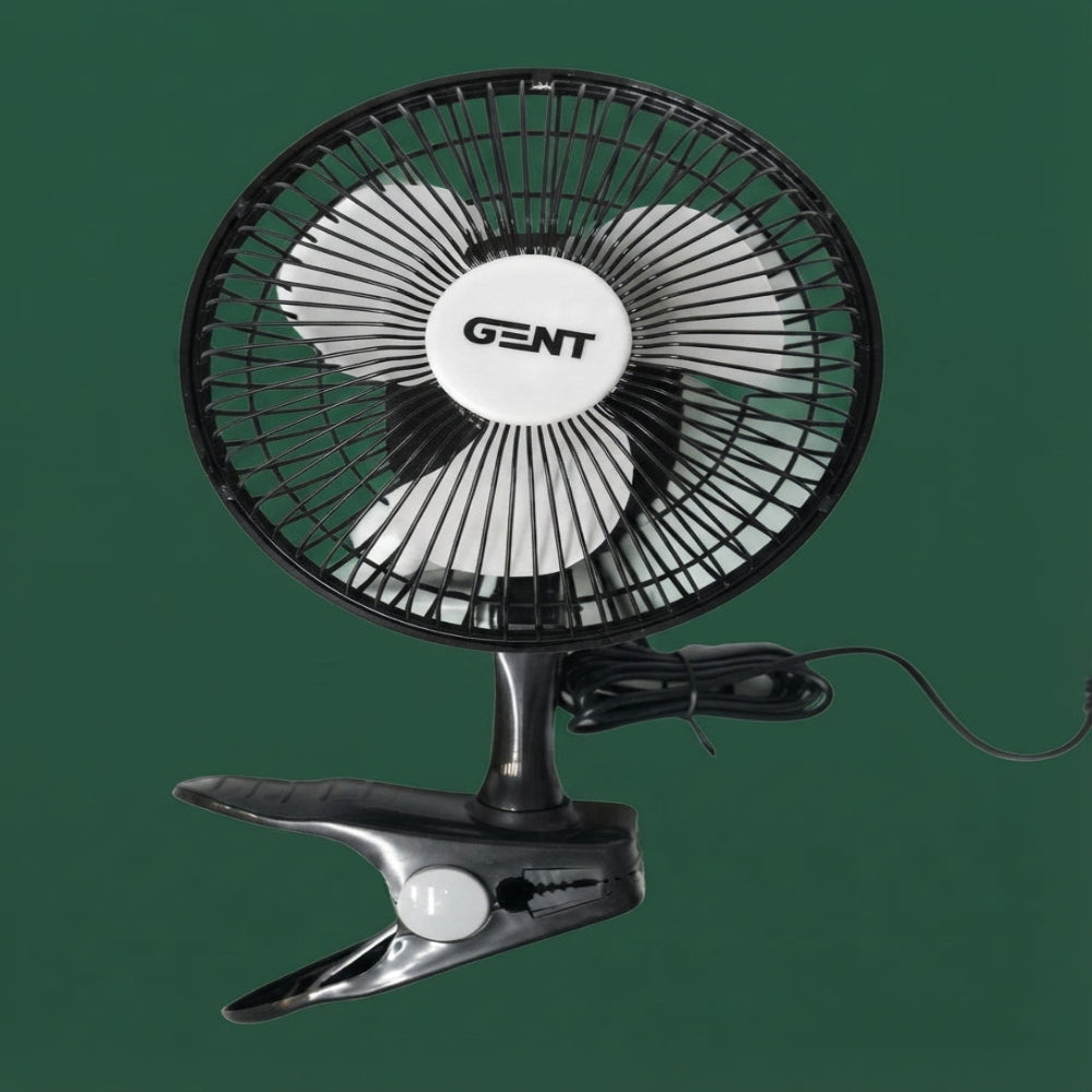 GENT Clip Fan 15 cm / 5 W – Leiser Growbox Ventilator