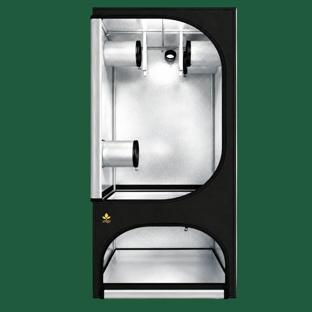 Secret Jardin TWIN T90 – Growbox 90 × 90 × 220 cm mit 2 Bereichen